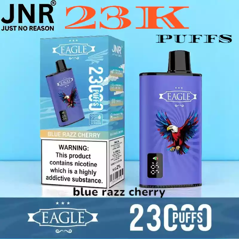 JNR EAGLE 23000 Puffs 25ml Vape met Display en Airflow