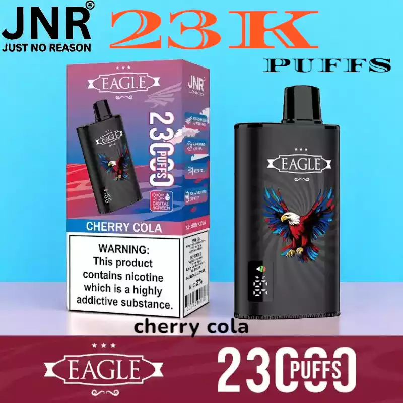 JNR EAGLE 23000 Puffs 25ml Vape met Display en Airflow