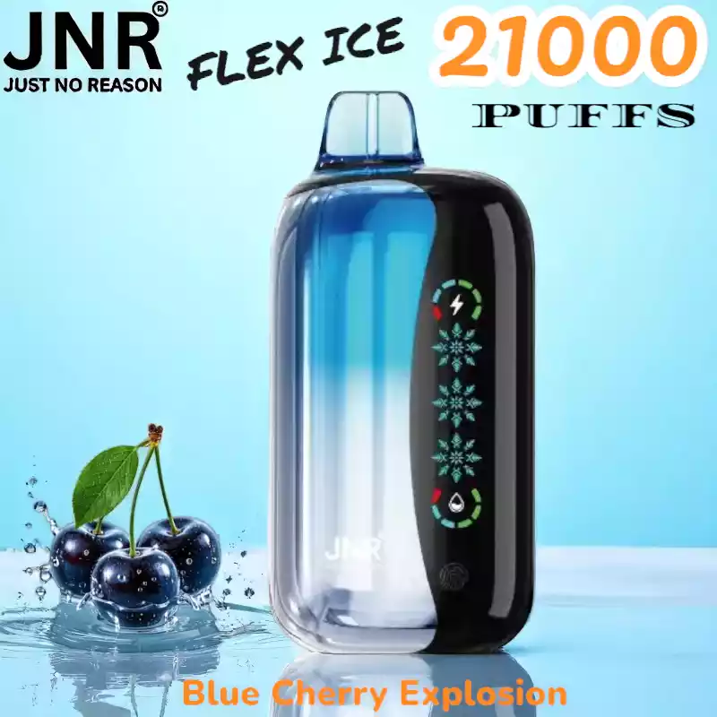 JNR FLEX ICE 21000 Puffs Navulbare Vape met ICE Effect