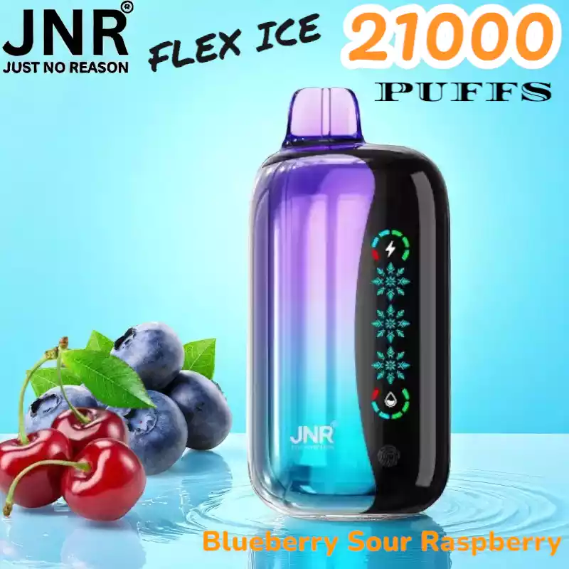 JNR FLEX ICE 21000 Puffs Navulbare Vape met ICE Effect