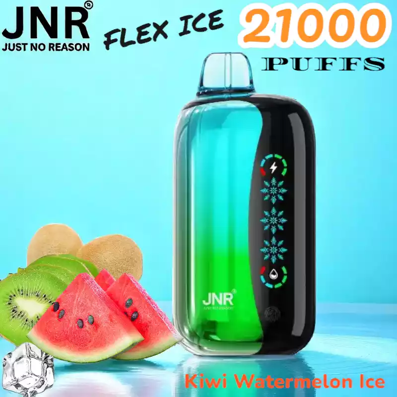 JNR FLEX ICE 21000 Puffs Navulbare Vape met ICE Effect