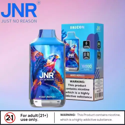 JNR Falcon 16000 Puffs Berry Burst 22ml Vape met Power