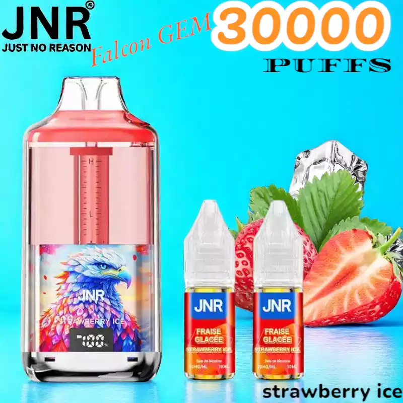 JNR Falcon GEM 30000 PUFFS 30K Trekken Display en Top-Fill