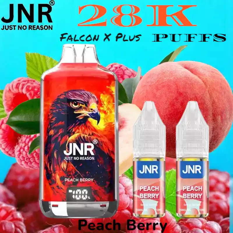 JNR Falcon X Plus 28K Puffs 20ml Vape met Display en Refill
