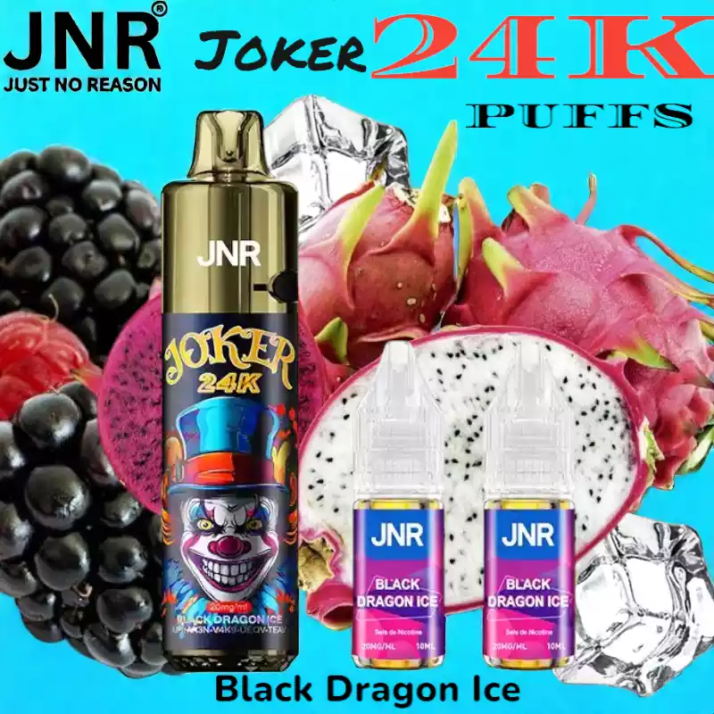 JNR Joker 24K Puffs Vape met 24ml E-liquid en 700mAh batterij