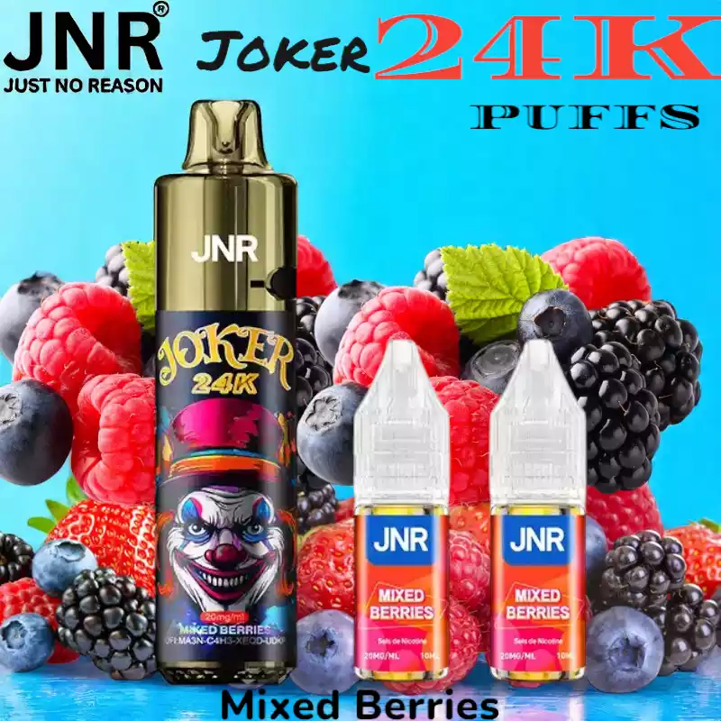 JNR Joker 24K Puffs Vape met 24ml E-liquid en 700mAh batterij