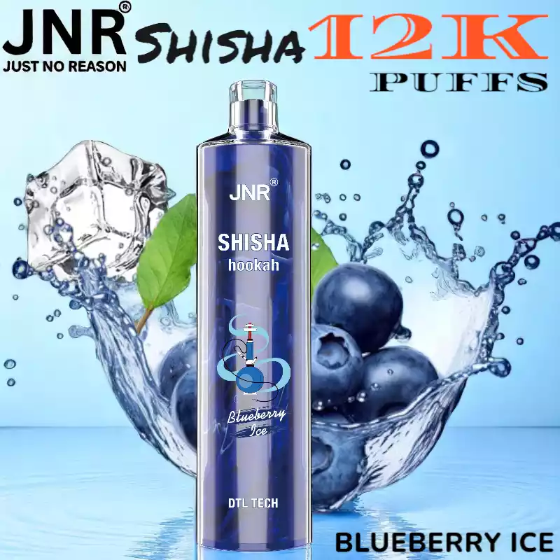 JNR Shisha 12K Puffs Sterke DTL Vape met 16ml E-liquid