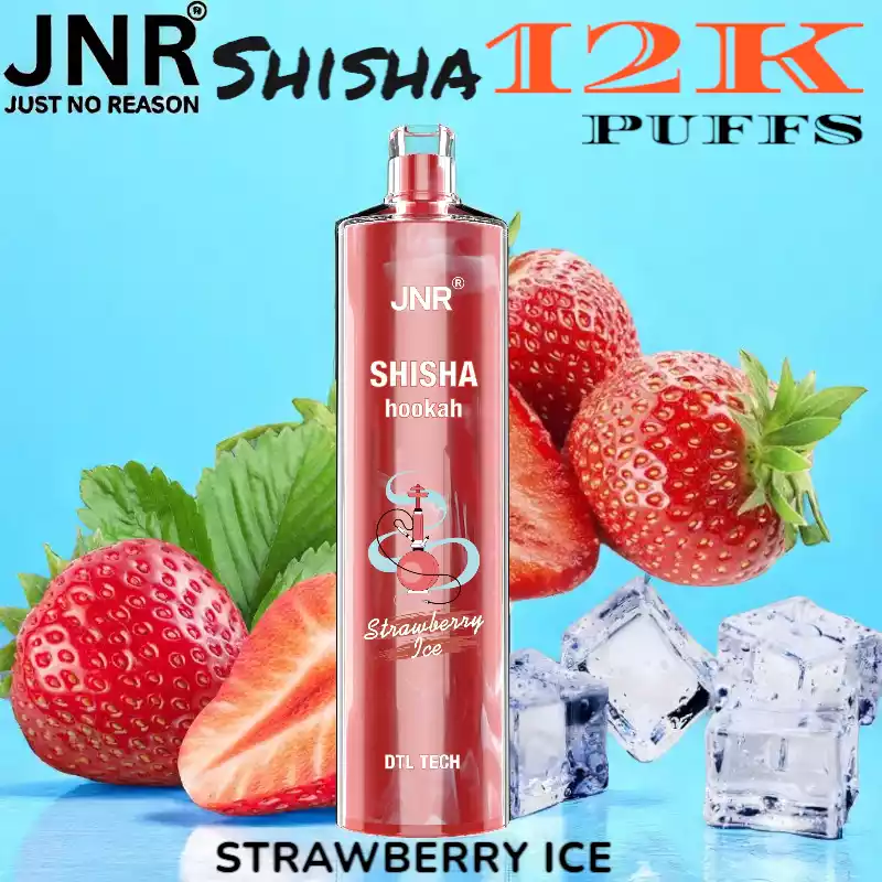 JNR Shisha 12K Puffs Sterke DTL Vape met 16ml E-liquid