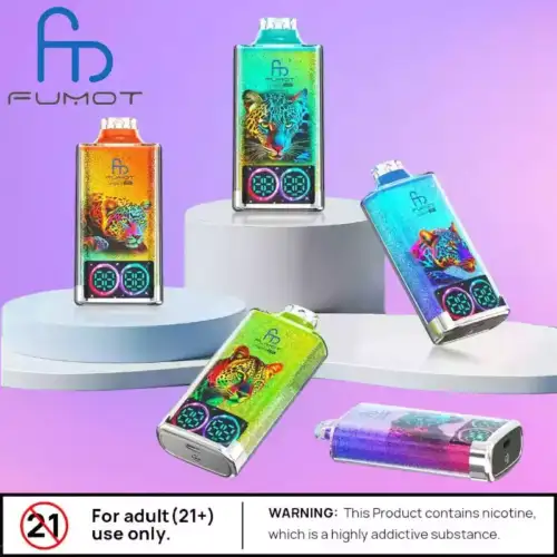 RandM Fumot Leopard 40K Puffs Long-lasting Flavorful Vape